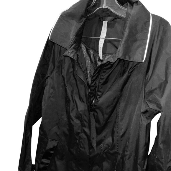 lululemon athletica black 3/4 lightweight Apres Workout jacket 6 - Picture 4 of 5